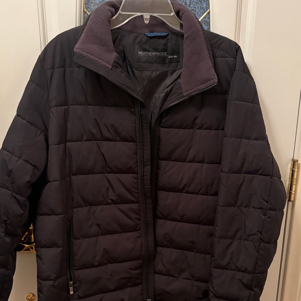 Weatherproof Men's Black Puffer Jacket